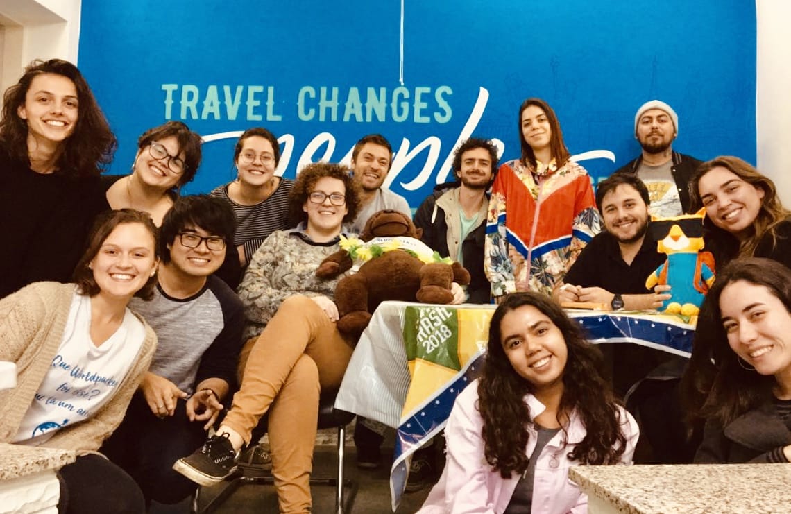 Worldpackers Team in São Paulo Headquarters