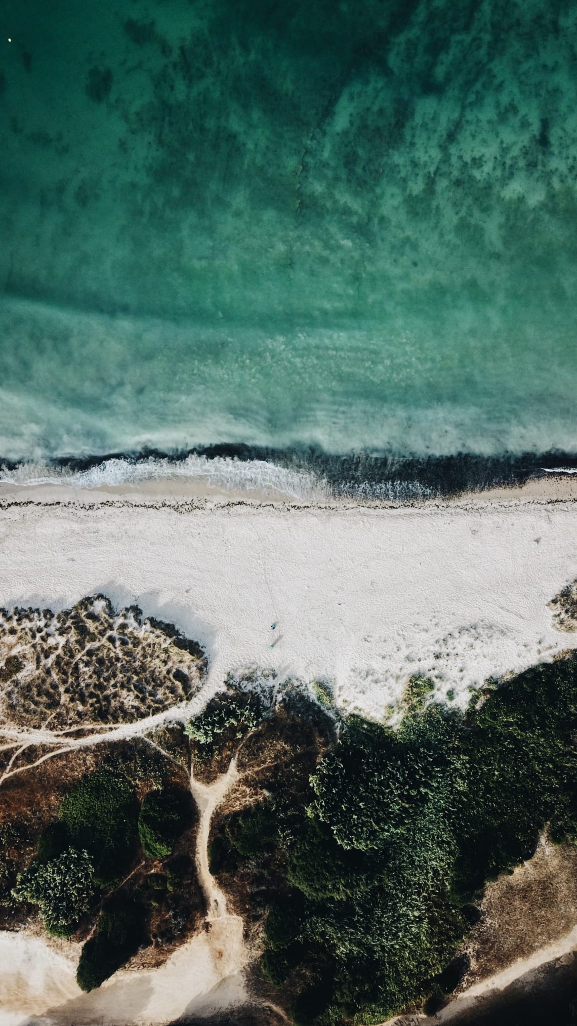 Aerial view of Tarifa, Spain