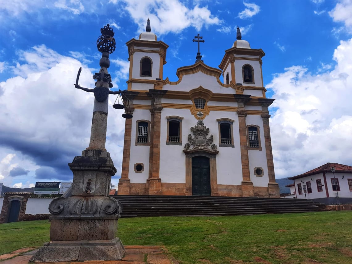 Igeja de Mariana, uma das cidades da Estrada Real, Minas Gerais