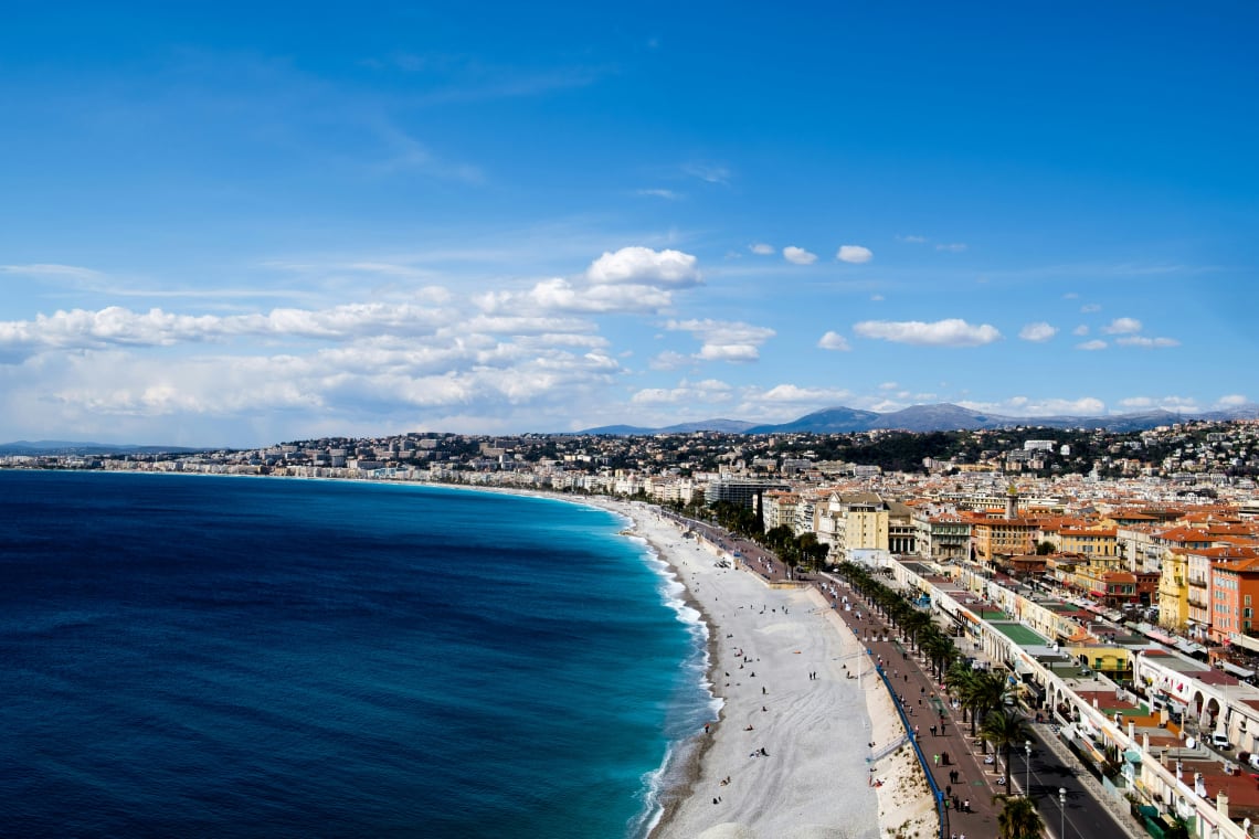 Nice is one of the cities you can visit while teaching English in France
