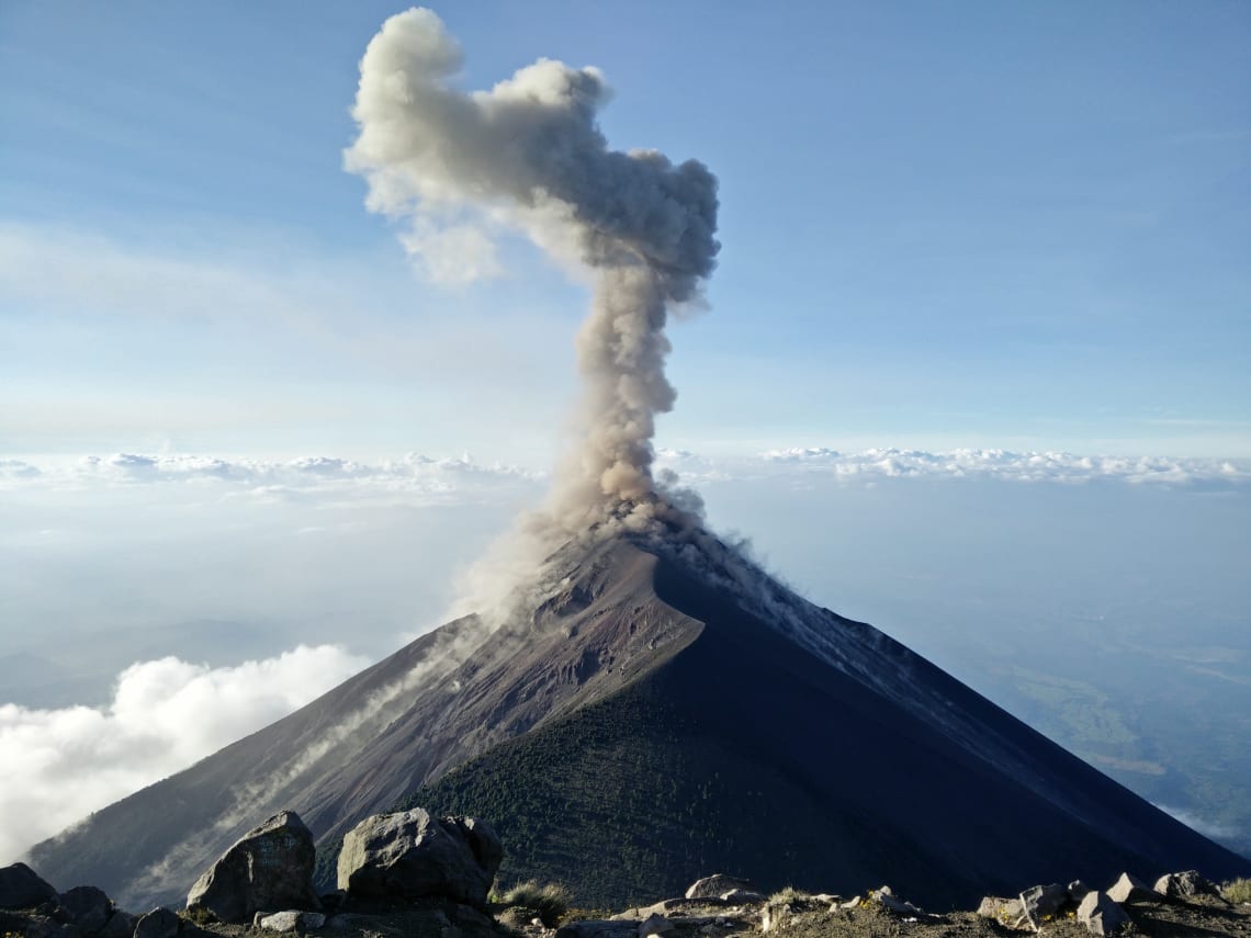 Fun things to do in Guatemala: hike a volcano