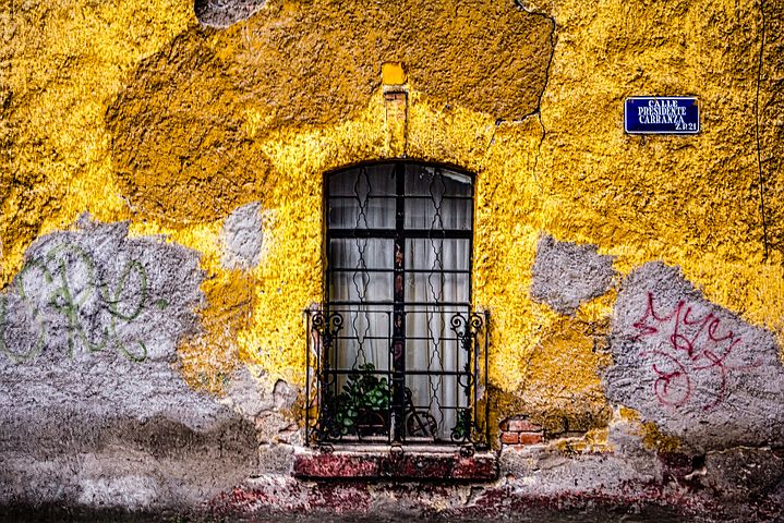 Guía para visitar Ciudad de México - Worldpackers - fachadas de casas colores en mexico&nbsp;