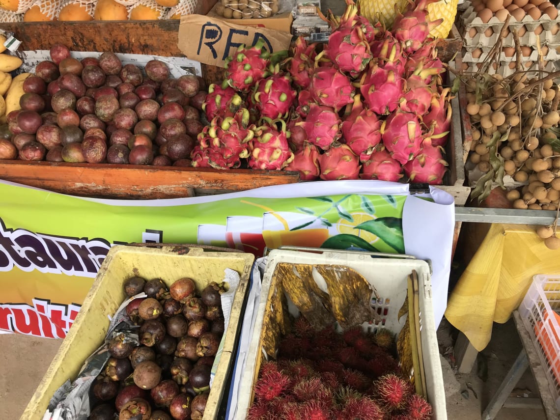 Exotic fruit in Thailand