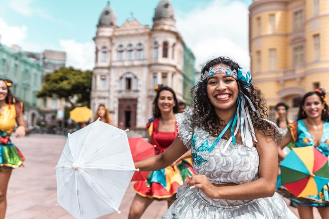 Mujeres brasileñas bailando