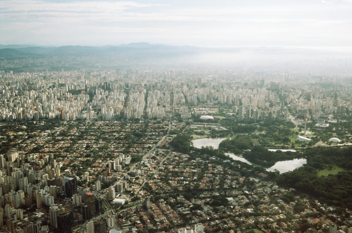 Views over Sao Paulo, Brazil