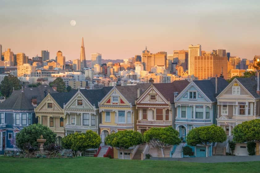 the painted ladies are one of the many free attractions of san francisco