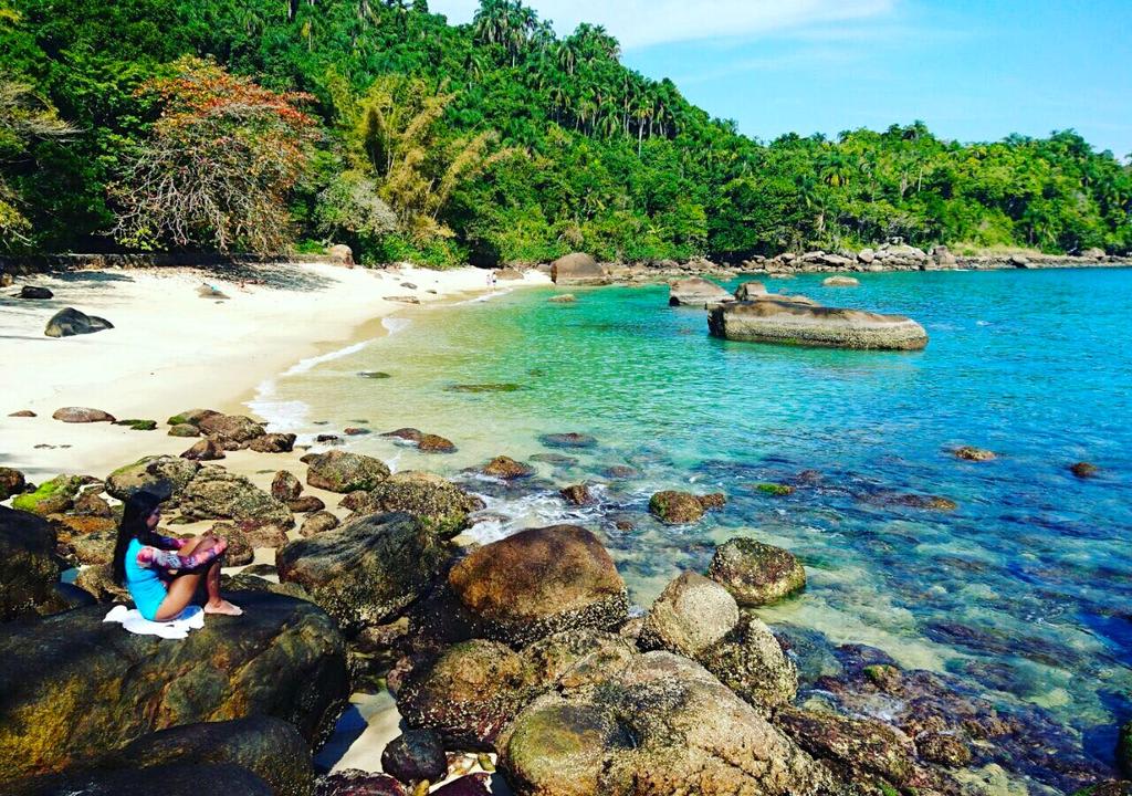 playa Ubatuba en Sao Paulo