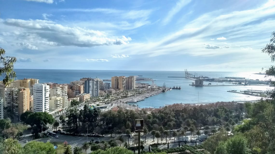 Os 5 melhores destinos da Europa para fugir do inverno: Málaga