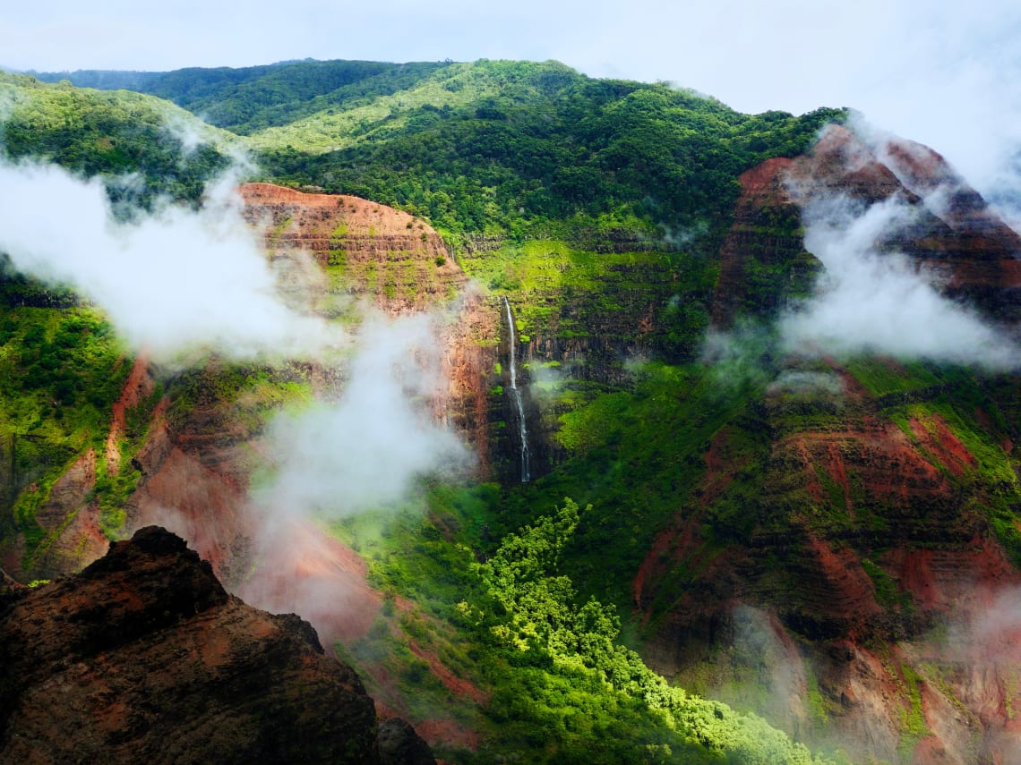 Hawaii canyon