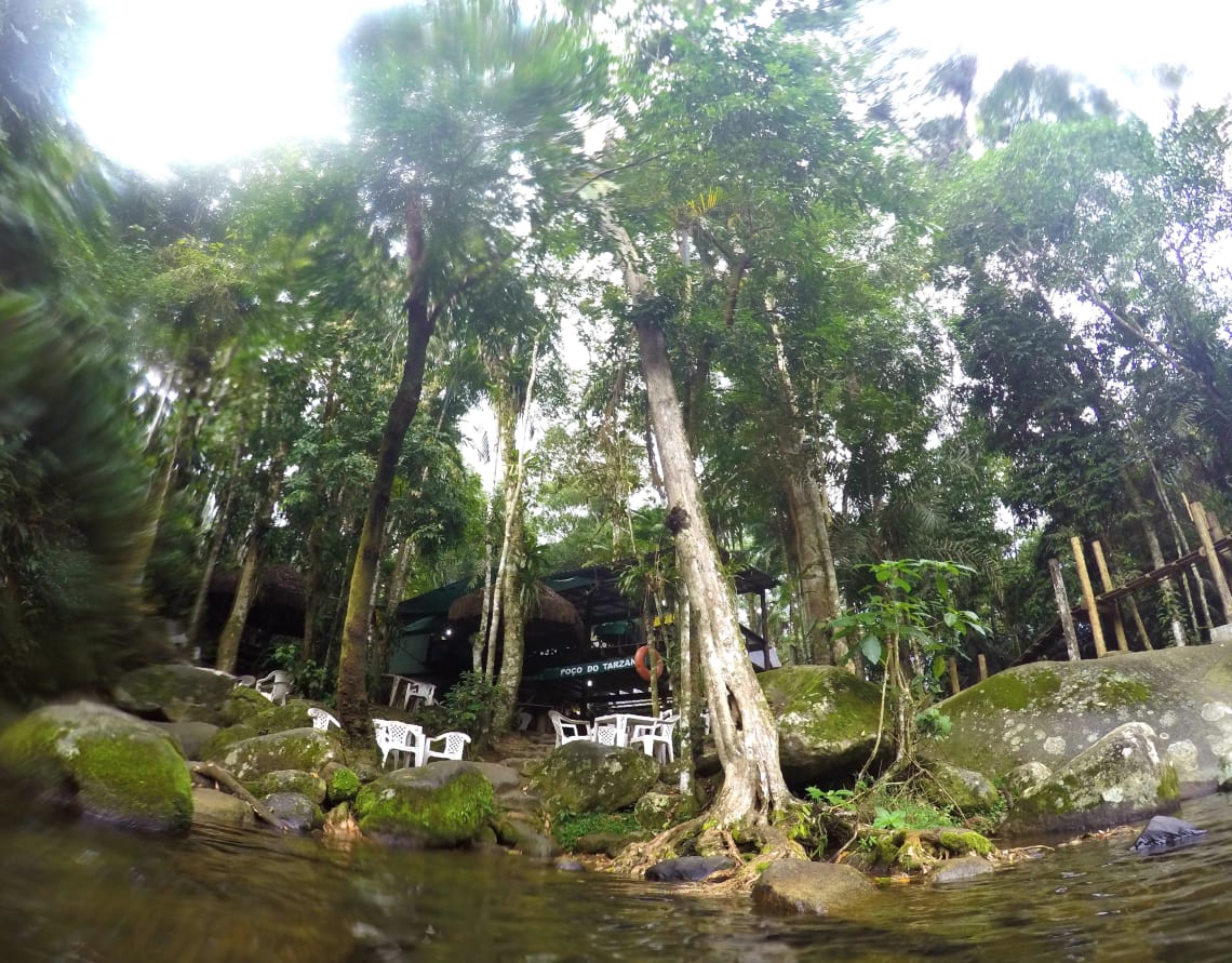 Perto de Paraty também há cachoeiras