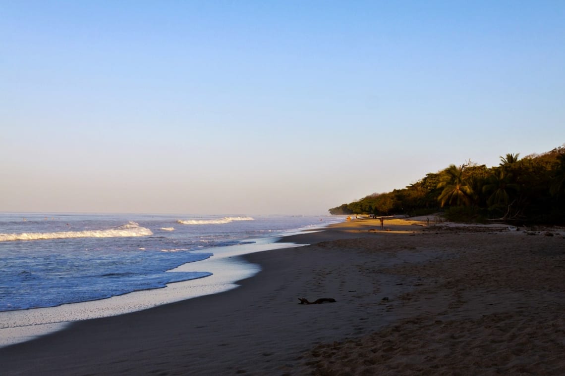 Atardecer en la Playa Santa Teresa, Costa Rica