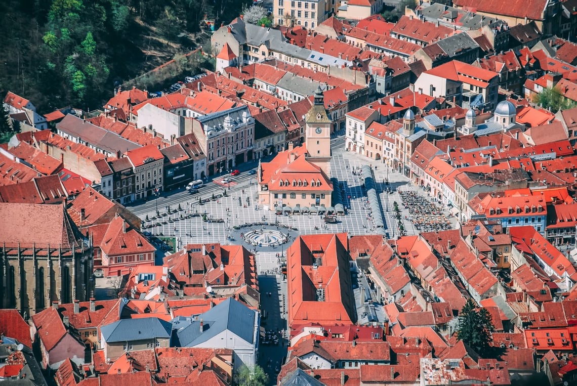 Centro de Brasov, Romênia