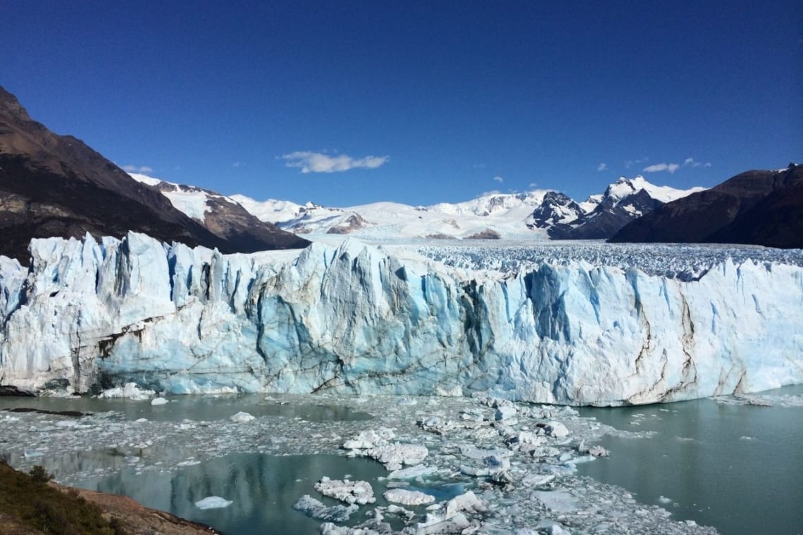 Parques Nacionales de Argentina: Glaciar Perito Moreno visto de frente