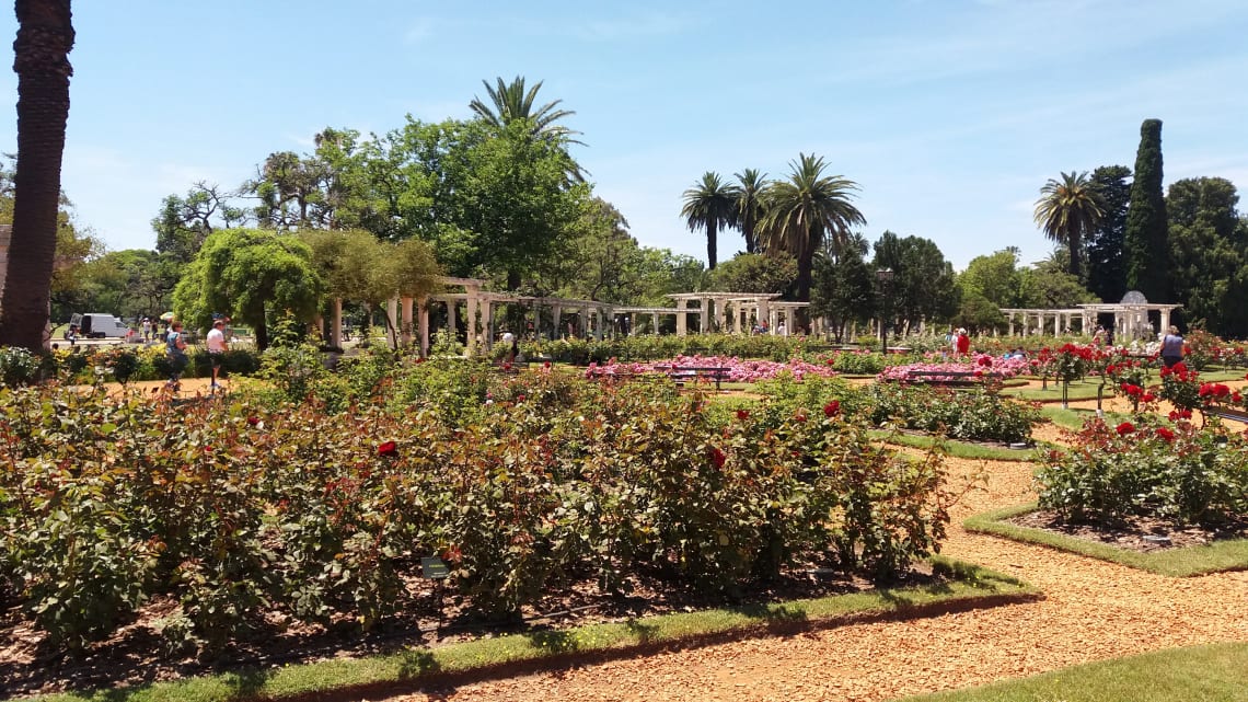 Rosedal em Buenos Aires