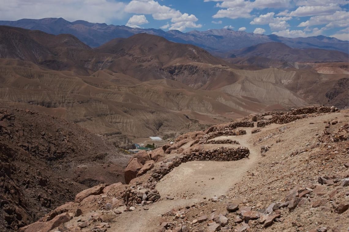 Pucará de Copaquilla, parte del sistema vial andino, uno de los&nbsp;Patrimonios de la Humanidad en Chile