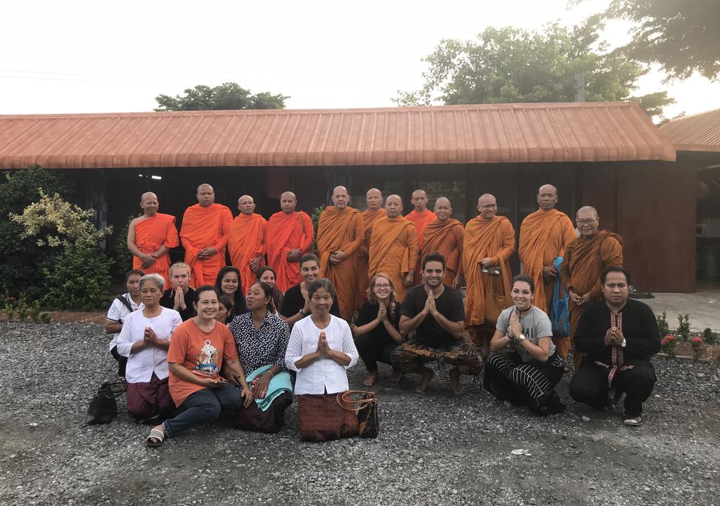 Learn about Buddhism, meditation, and help out in a garden in Thailand