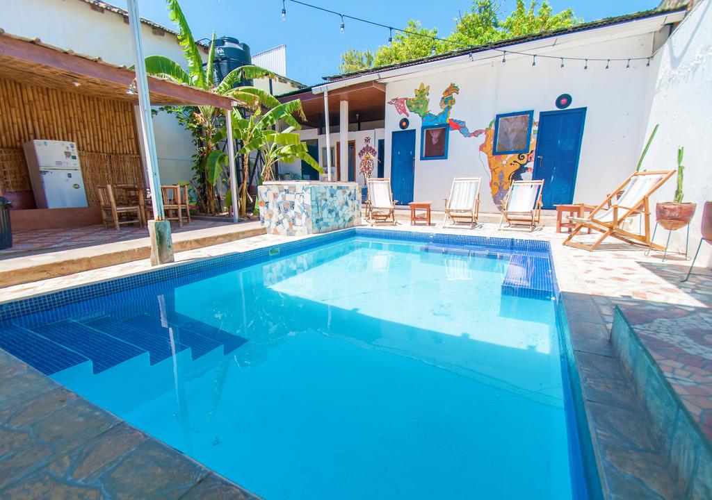 Pool at The Townhouse Hostel, Nicaragua