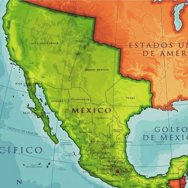 Map of Mexico