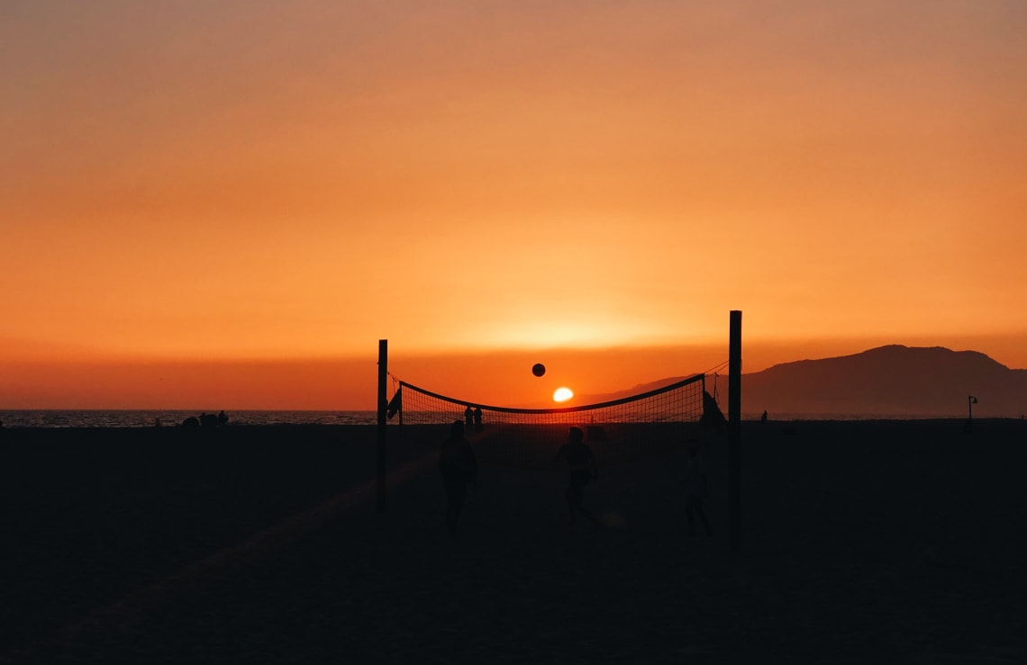 Sunset, Tarifa, Spain