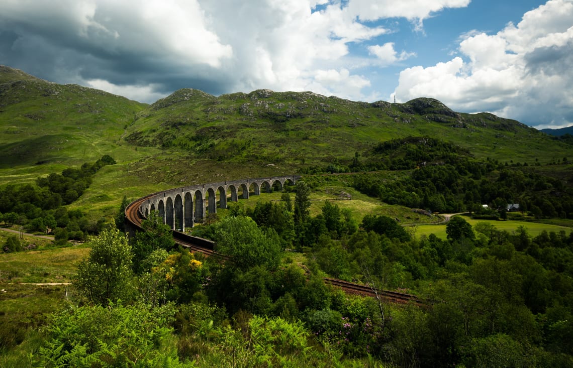 Glenfinnan Viaduct, Glenfinnan, United Kingdom