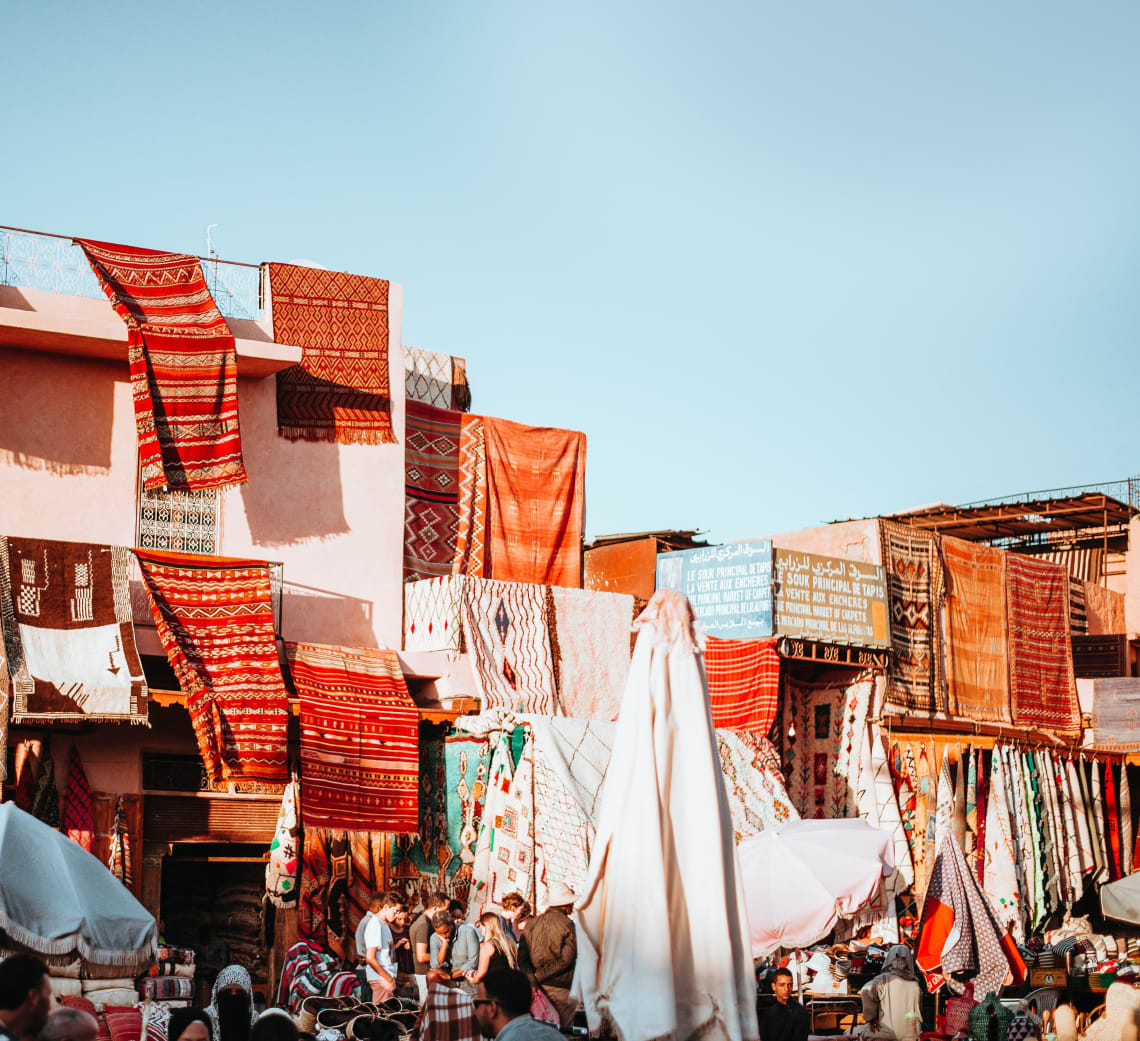 Souk, Morocco.