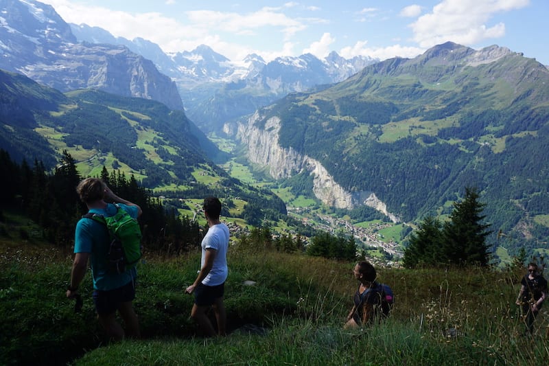 Hiking the Swiss Alps