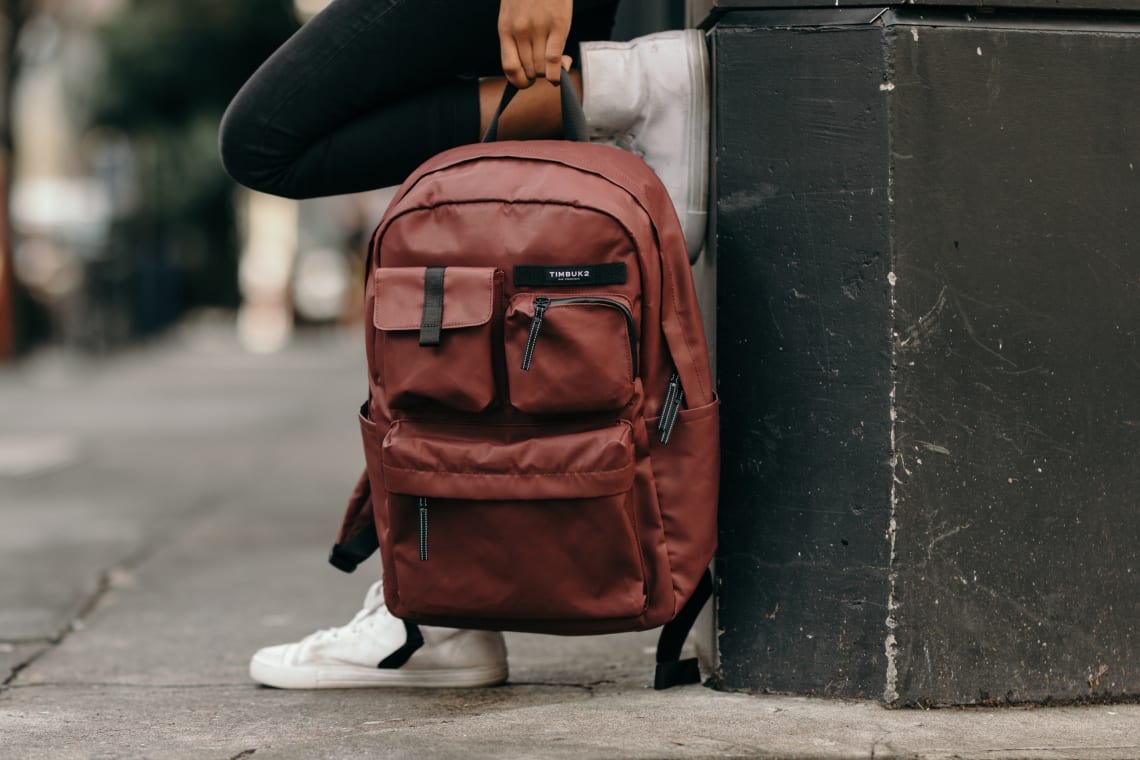 Minimalist travel backpack