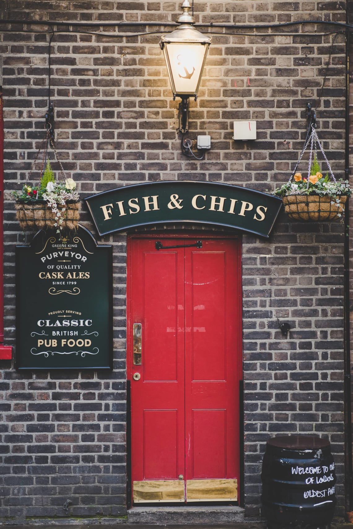 Fish and Chips, Tate Modern, London, United Kingdom