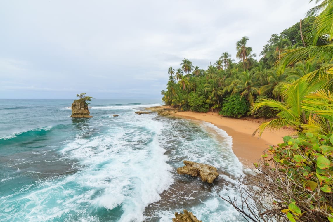 Playa Manzanillo en Costa Rica