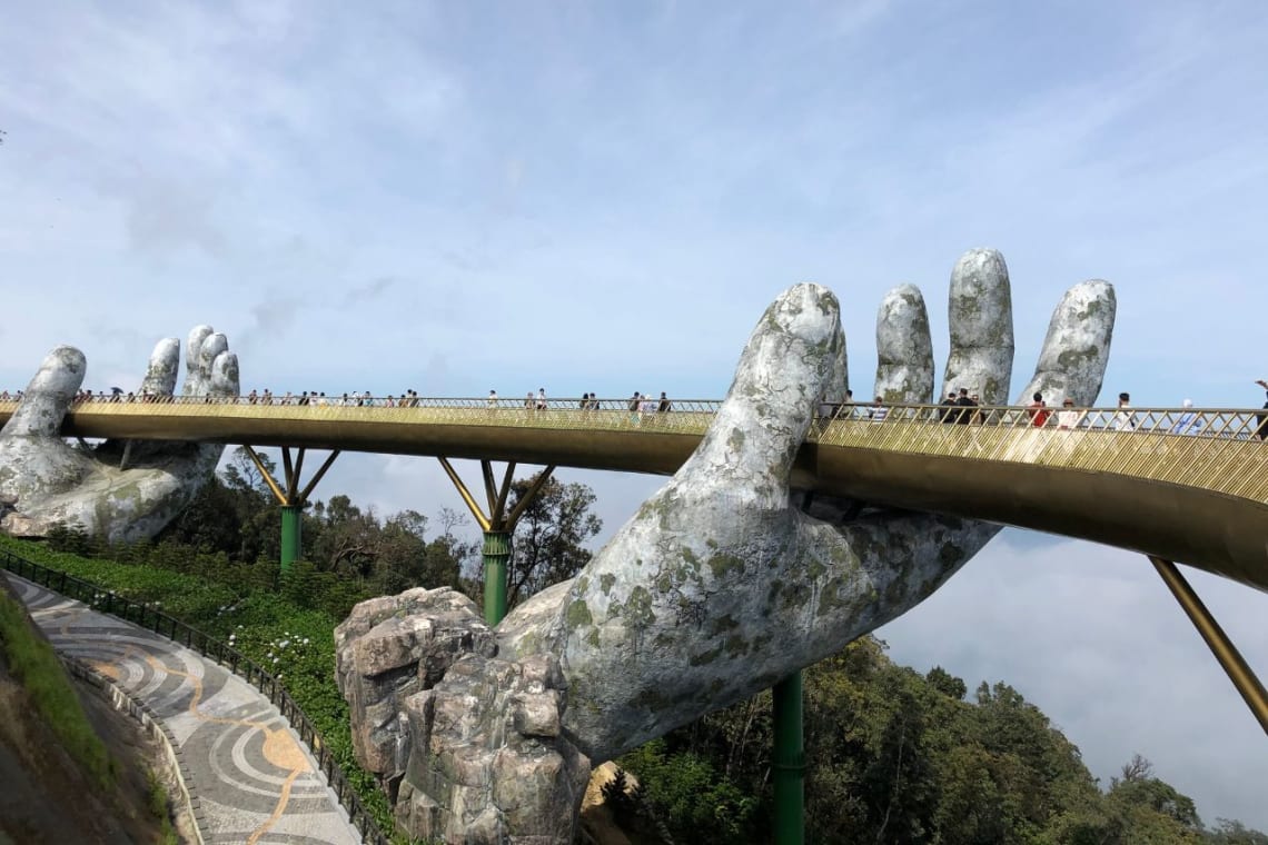 Golden Bridge en Da Nang