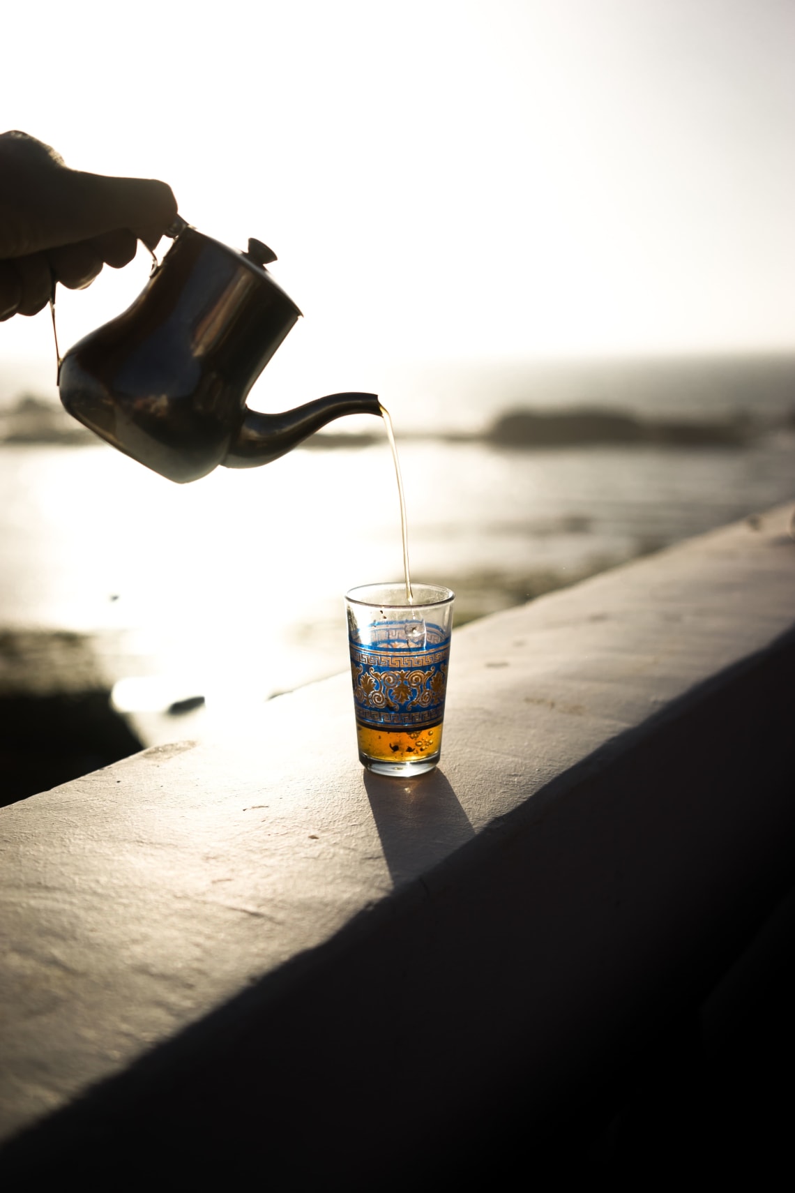 Mint tea, Morocco