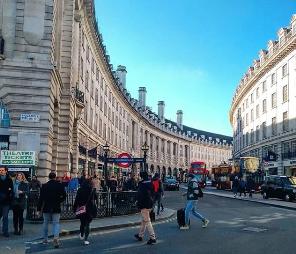 Primeiro dia em Londres