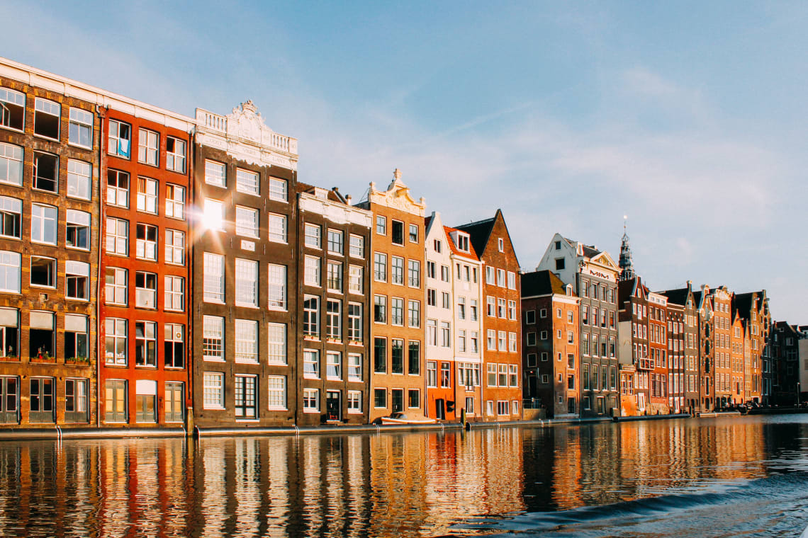 Architecture in Amsterdam, Netherlands