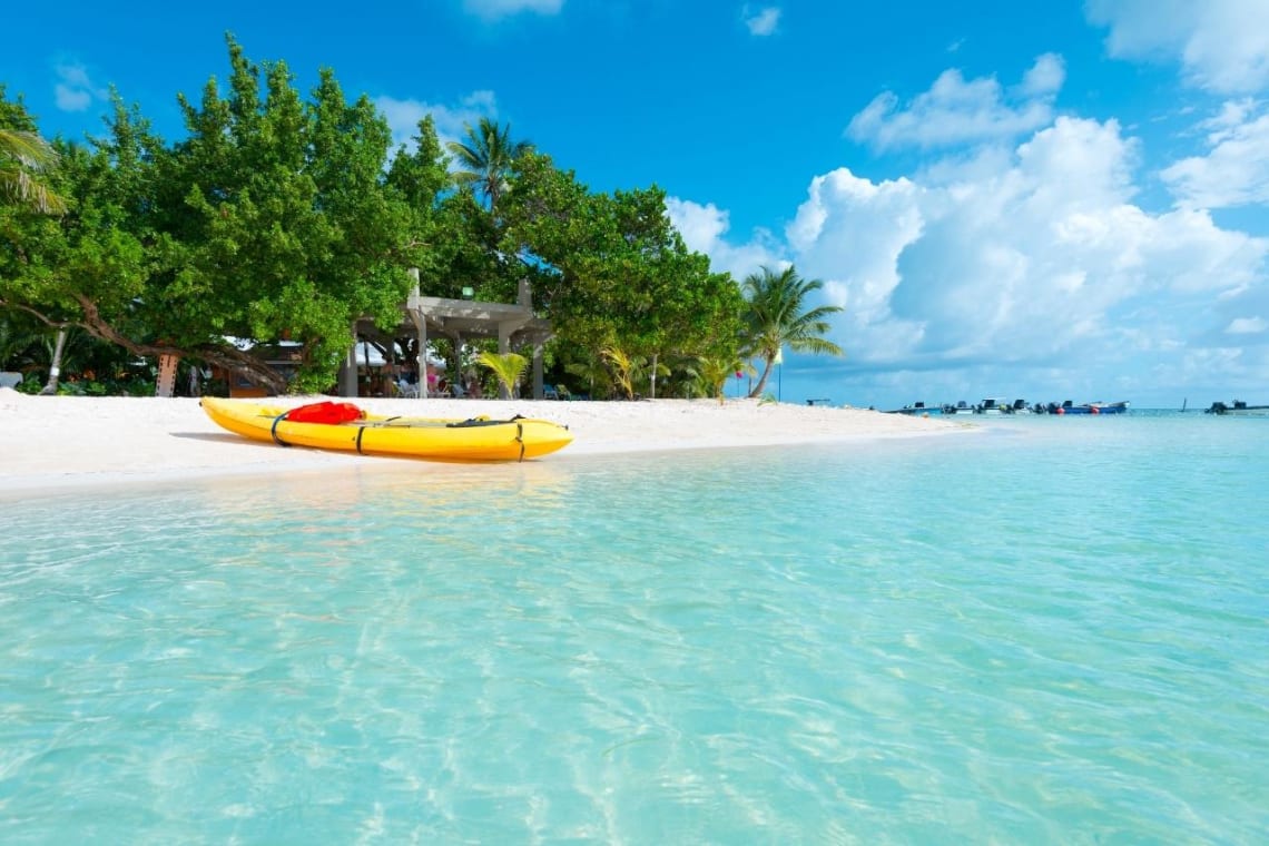 Playa de San Andrés: arena blanca y agua cristalina