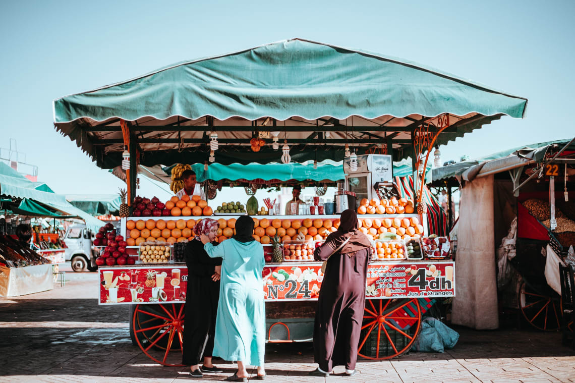 Street Market, Morocco.