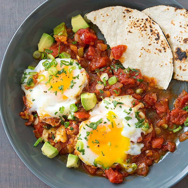 Mexican cuisine: Huevos Rancheros