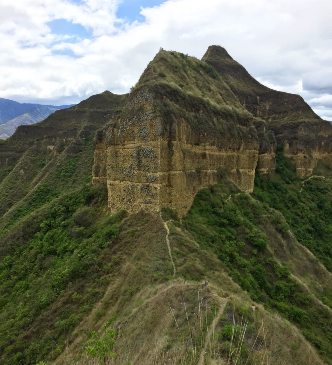 Hiking, Andes Mountains, Ecuador