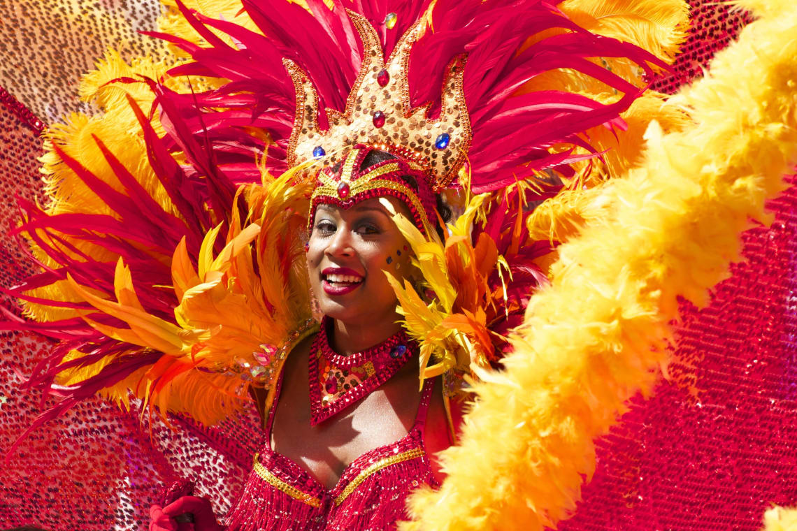 Dancer, Carnival, Rio de Janeiro, Brazil