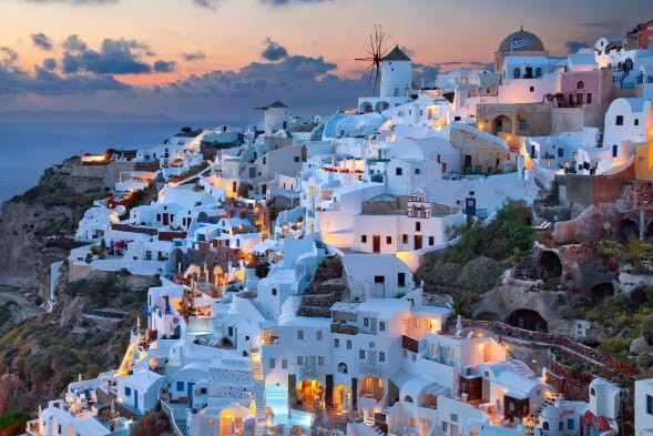 visit santorini, greece with your loved one