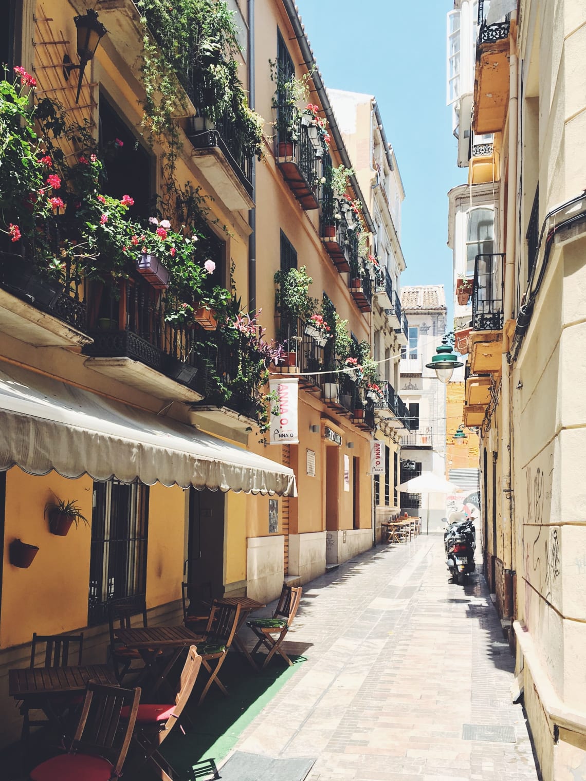 Streets of Malaga, Spain