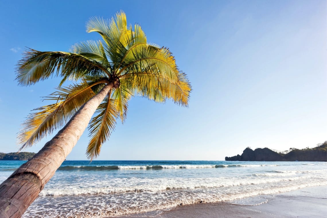 Playa Tamarindo, una de las mejores playas de Costa Rica