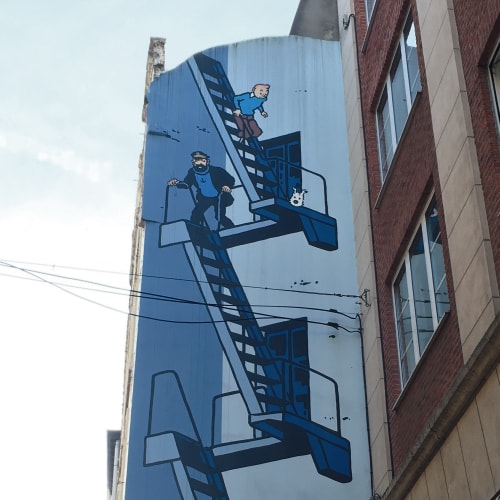 Guía para visitar Bruselas, Bélgica - Worldpackers - comics en Bruselas