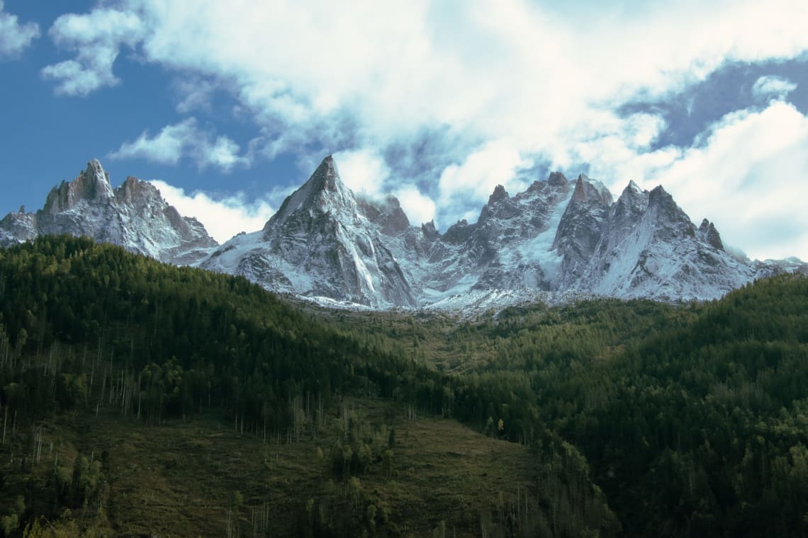 Best European destinations for nature lovers: Chamonix, France