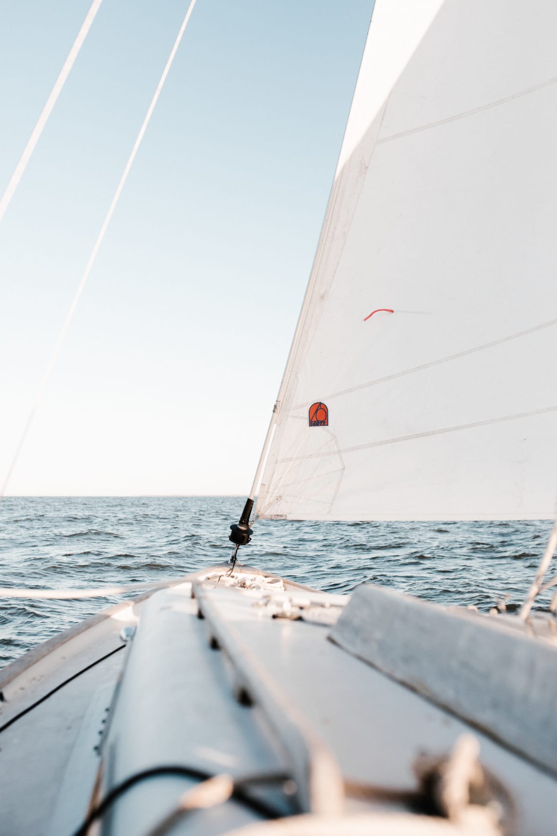 Sailboat at sea