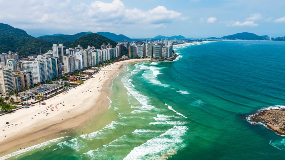 Viajar barato pelo Brasil: Guarujá