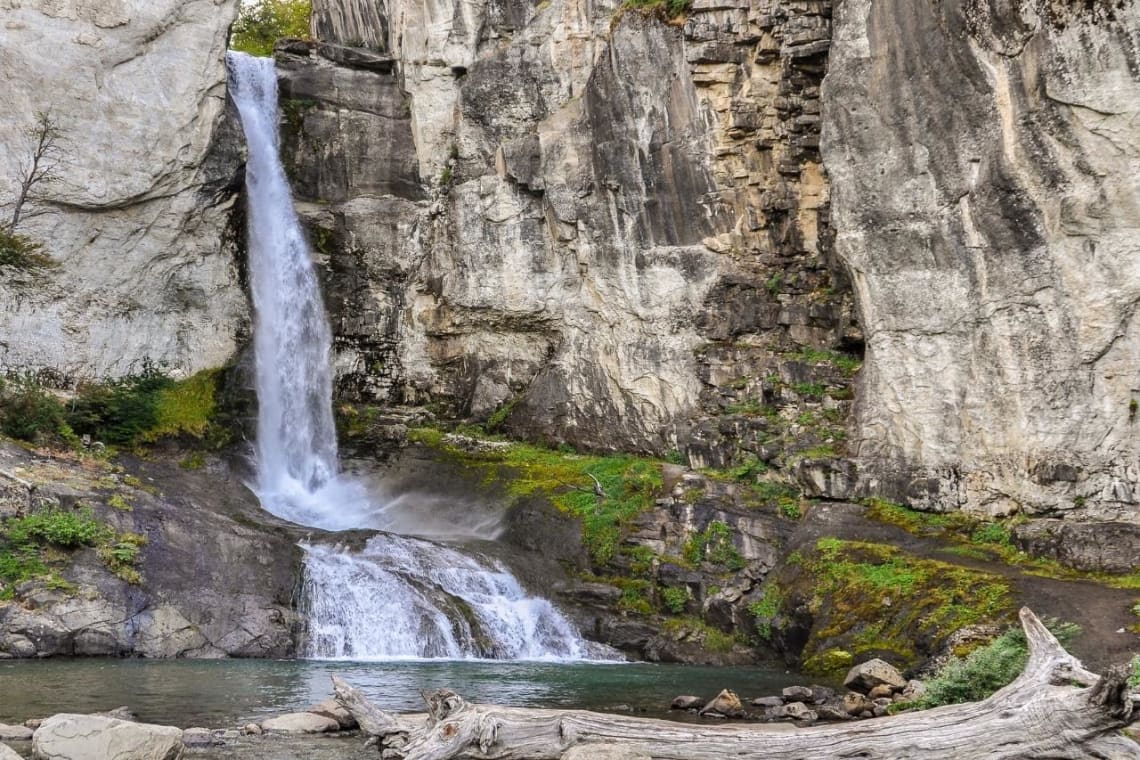 Chorrillo del Salto, una de las caminatas cortas para hacer en El Chaltén