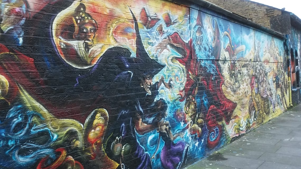 street art in Eastern London