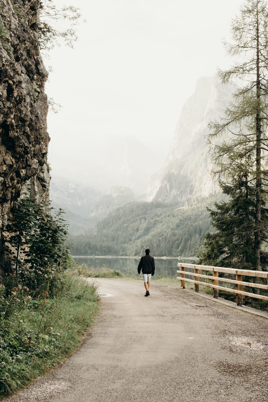 Solo traveler, Alps, Europe