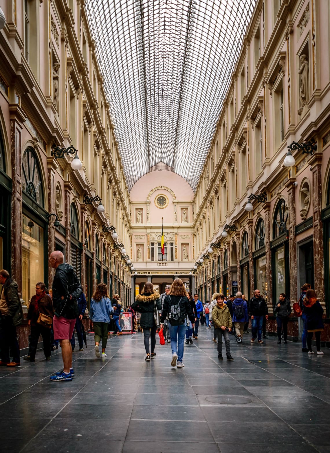 Places to visit in Brussels: Galeries Royales Saint-Hubert