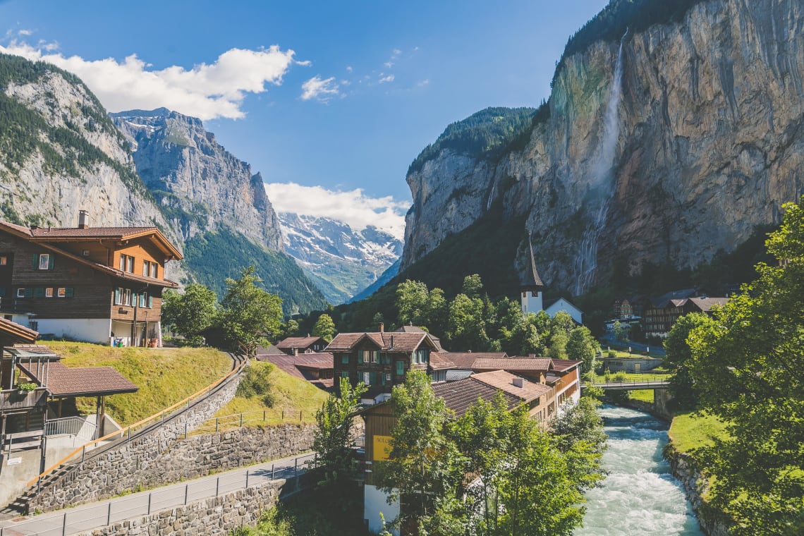 Nejlepší evropské destinace pro milovníky přírody: Region Berner Oberland, Švýcarsko